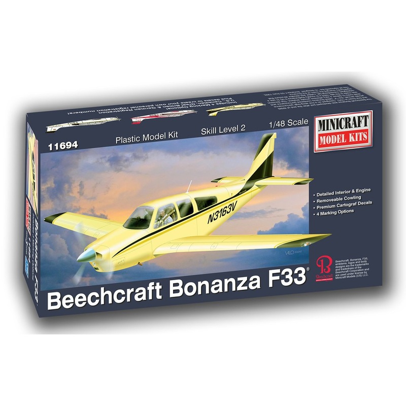 Minicraft 1/48 Beechcraft Bonanza V33 11694
