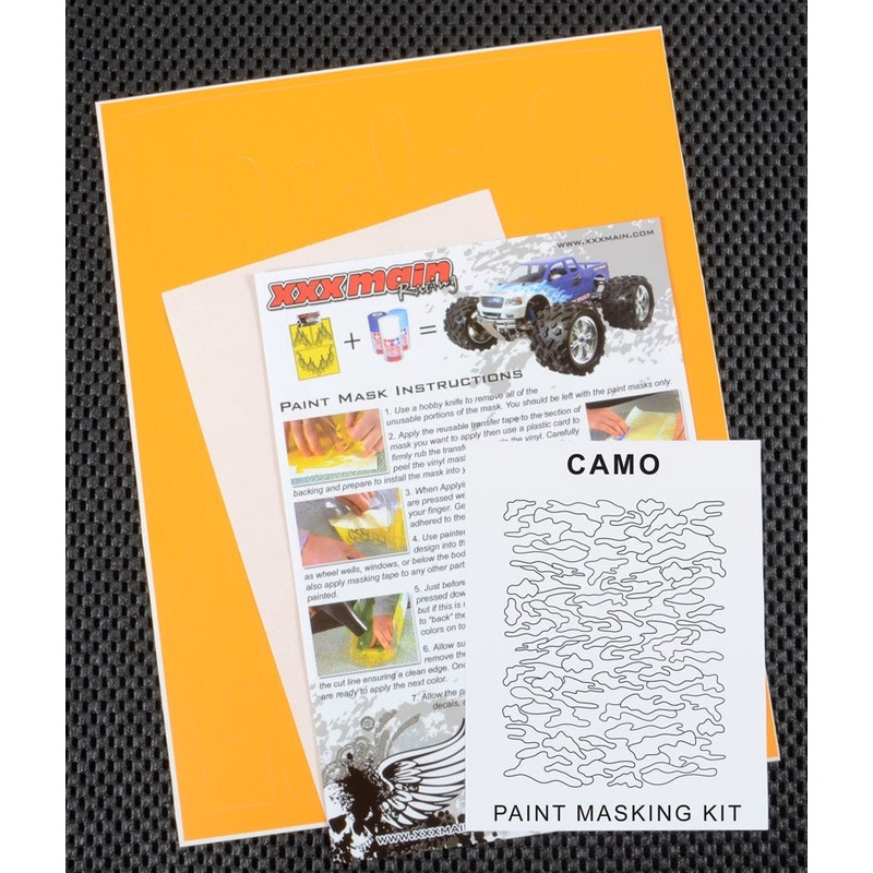 XXX Main Racing – Camo Paint Mask