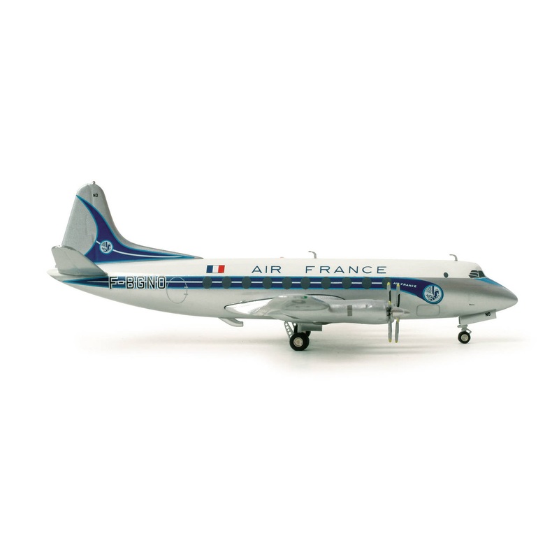 553599 | Herpa Wings 1:200 | Vickers Viscount 700 Air France ‘Delivery Colours’ F-BGNO