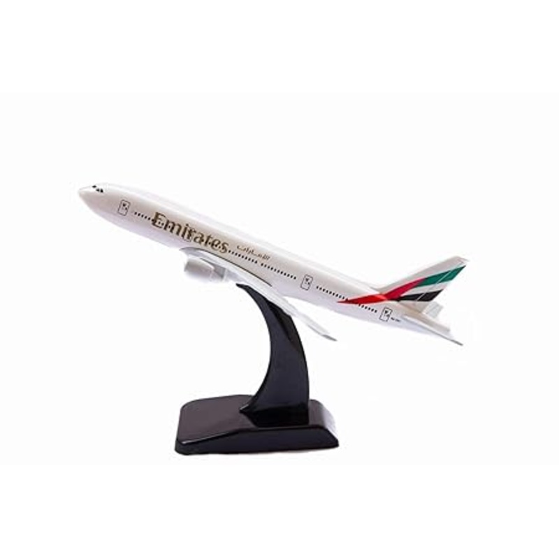 AIRPLANE DIECAST METAL EMIRATES B777 16CM