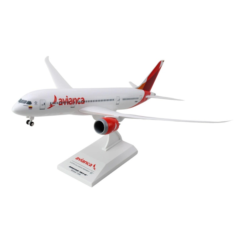 SkyMarks Avianca Boeing 787-8 W/Gear 2023 Livery 1/200 Aircraft Scale Model