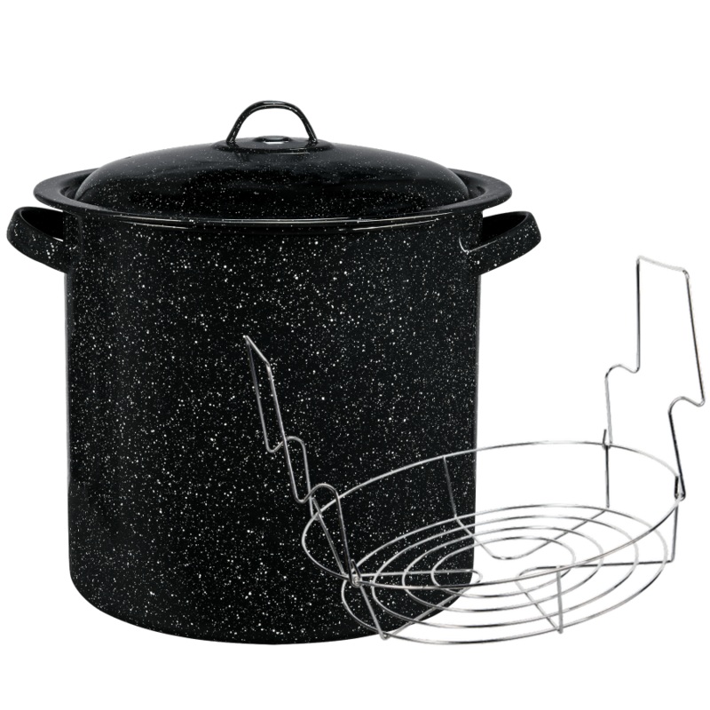 15.5-Quart Enamelware Canner 320682
