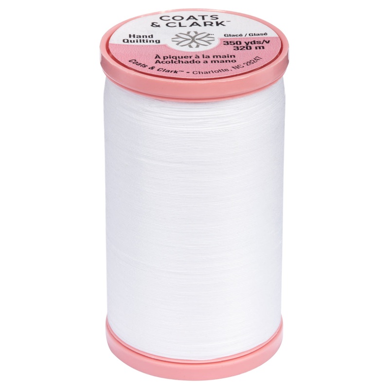 Hand Quilting Cotton Thread 350 Yards S980 White