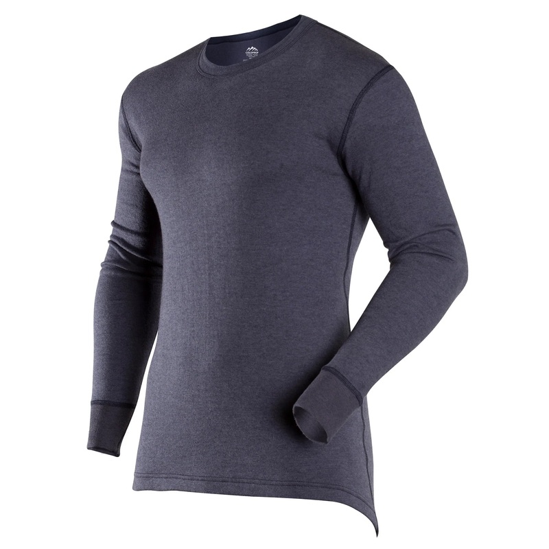 Men’s Big and Tall Authentic Thermal Undershirt 93A Navy 2X-Large