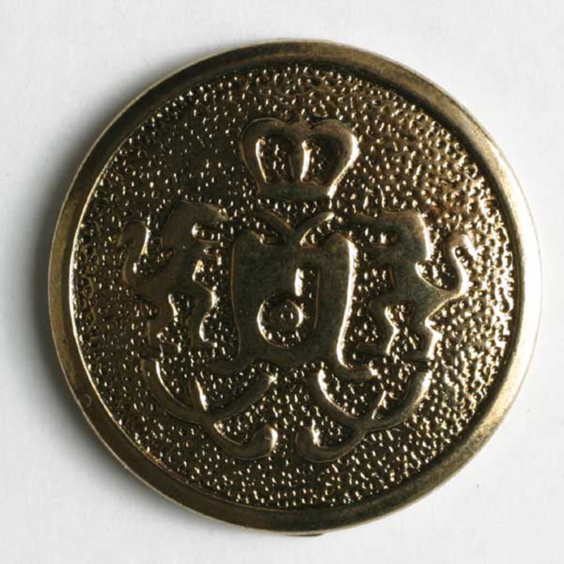 Antique Gold Metal Buttons 1871 1872 5/8 inch