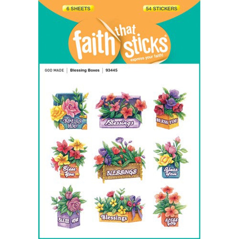 Blessing Boxes Stickers 93445