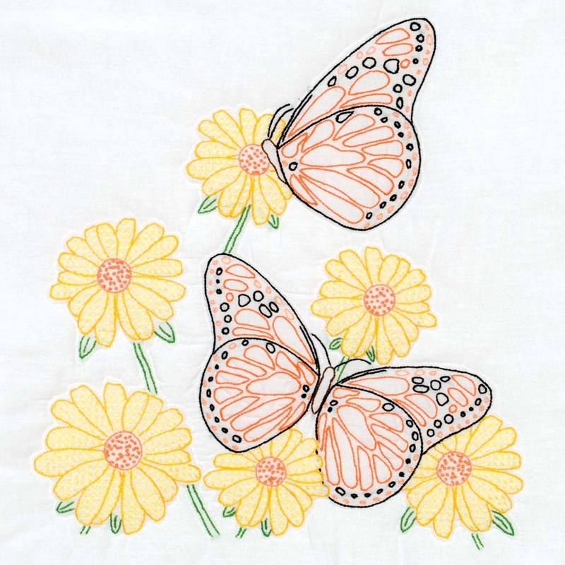 Butterflies 18-Inch Quilt Blocks 732-696