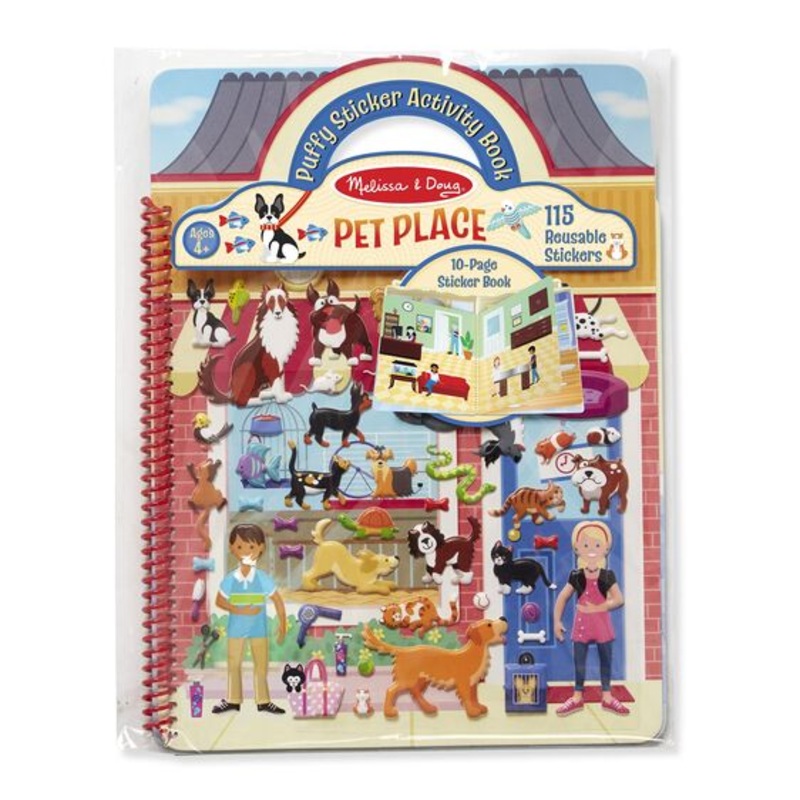 Puffy Sticker Pet Place Activity Book 9429