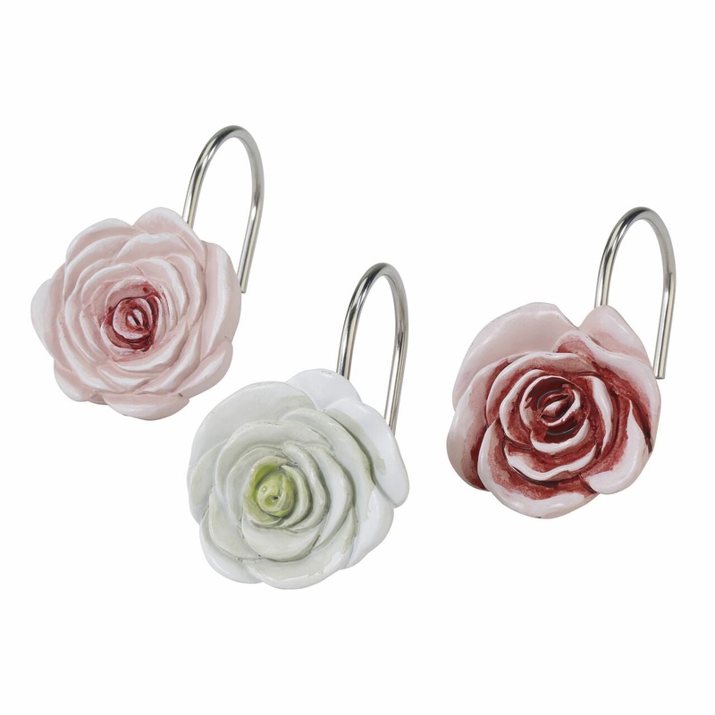 Spring Garden Shower Hooks Set of 12 13749G