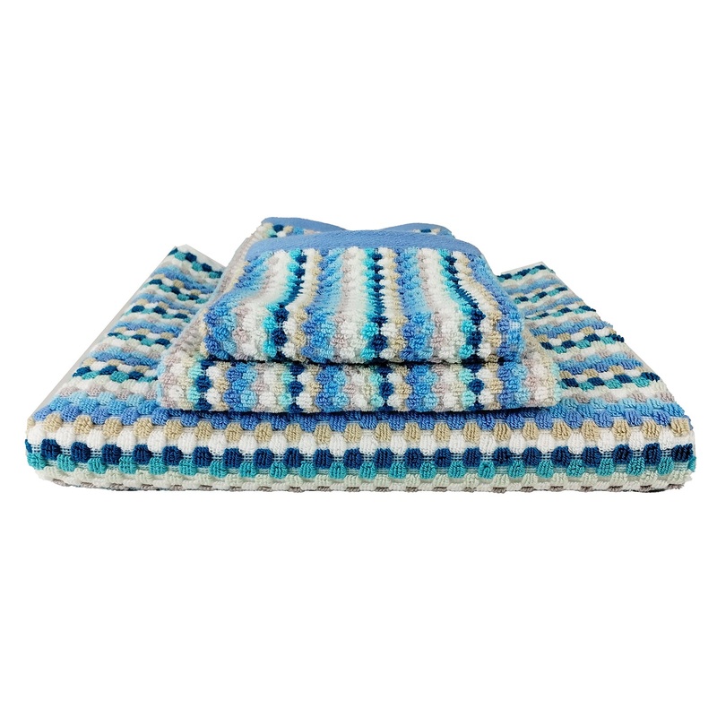 Color Pop Towels and Washcloths Ocean Washcloth