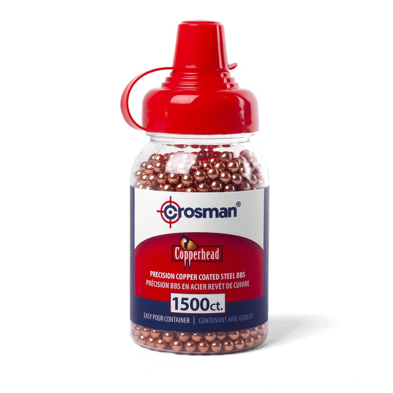 Copperhead Copper Coated Steel BBs 4.5mm 1500 Count 0737