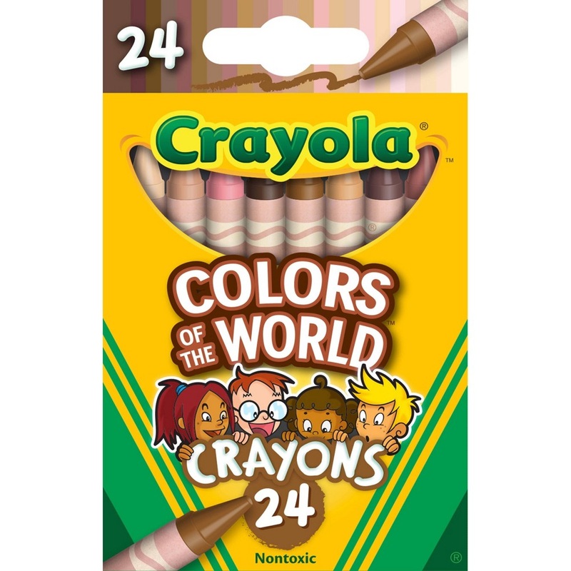 Colors of the World Crayons 52-0108