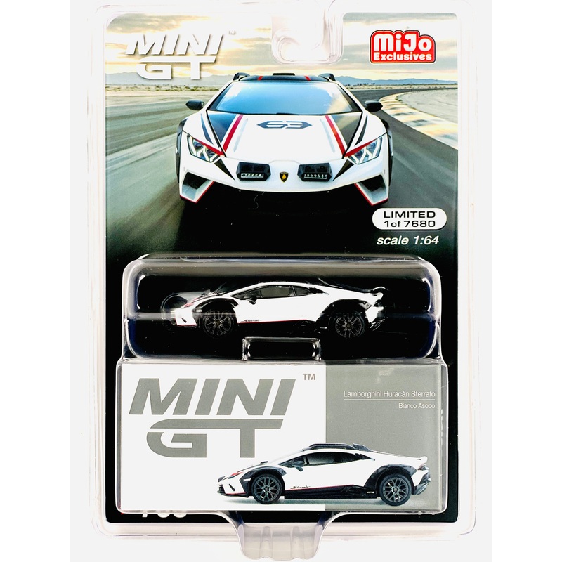 Mini GT Mijo Exclusive Lamborghini Huracn Sterrato Bianco Asopo #763