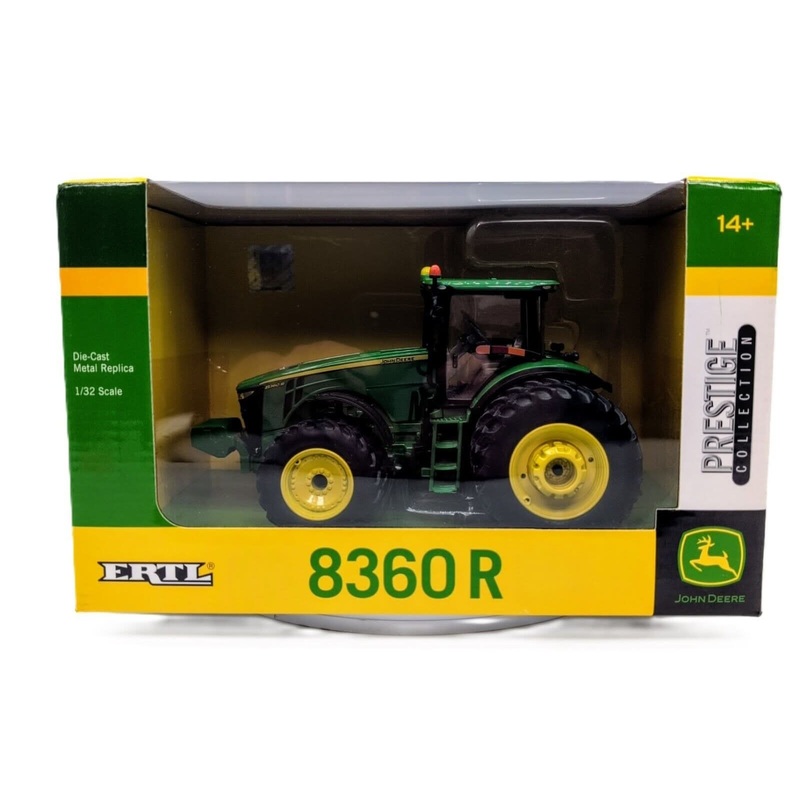 1/32 Scale  John Deere 8360R Tractor  Front And Rear Duals Cab Diecast Ertl