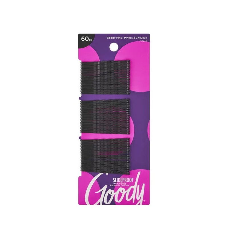 Bobby Pins 2-Inch 60 Count 091824 Black