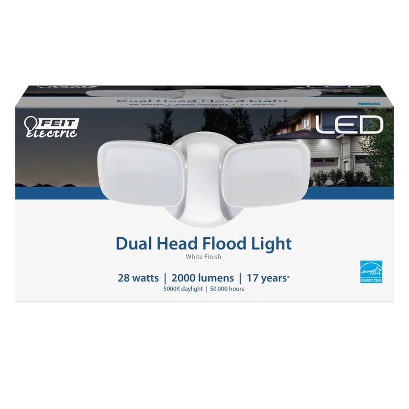 Dual Head LED Flood Light S9DFL/850 White