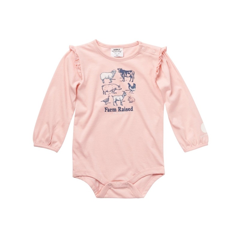 Baby Girl Farm Raised Bodysuit CA9826 3MO