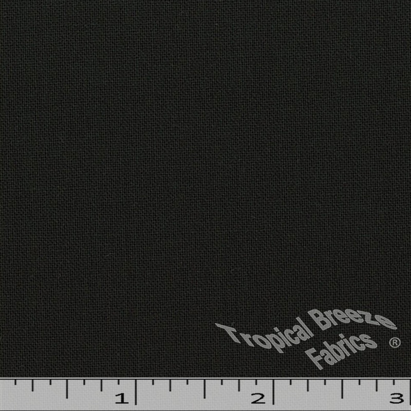 Wool Blend Suiting Fabric 4700 Black