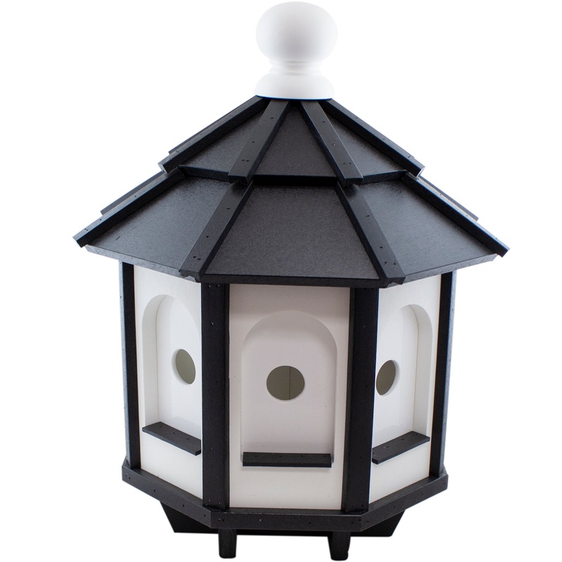Octagon Bluebird House OBBH Black
