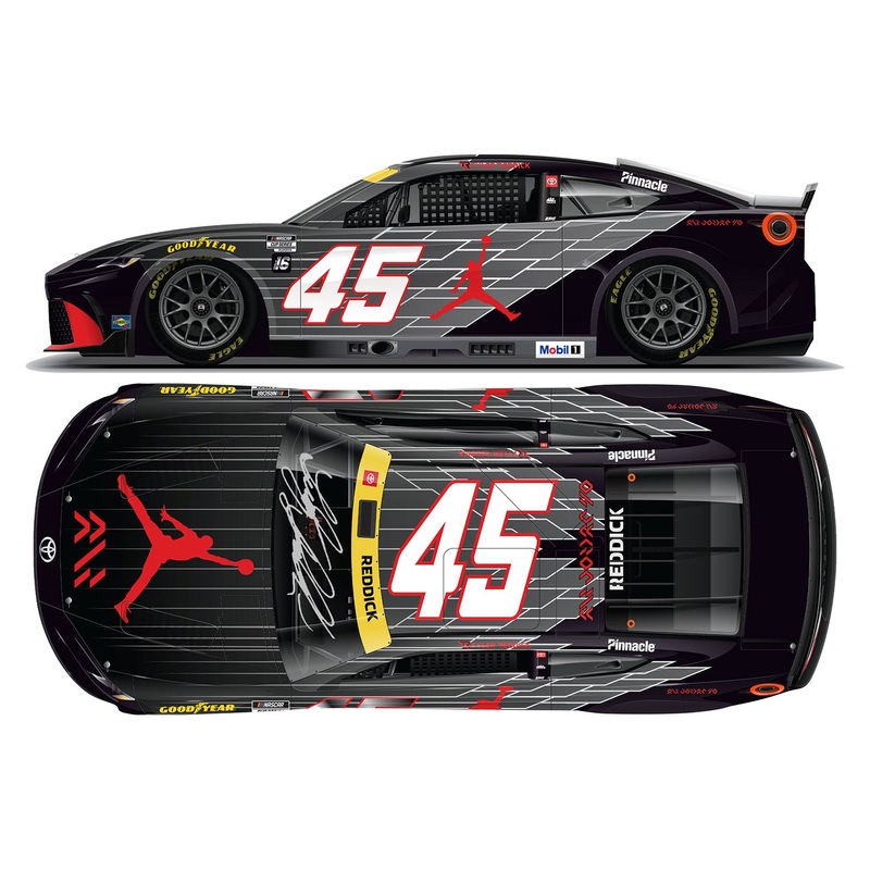 Tyler Reddick Autographed Jordan Brand AJ40 (Air Jordan 40) 1:24 Standard 2025 Diecast Car Preorder – Currently Projected April