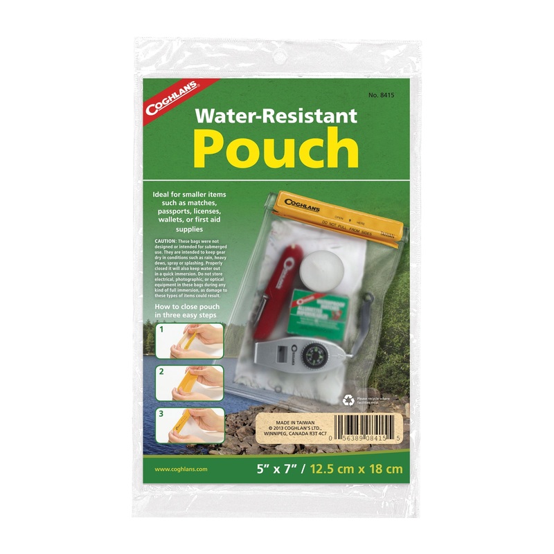Water-Resistant Pouch 5 x 7 inches 8415