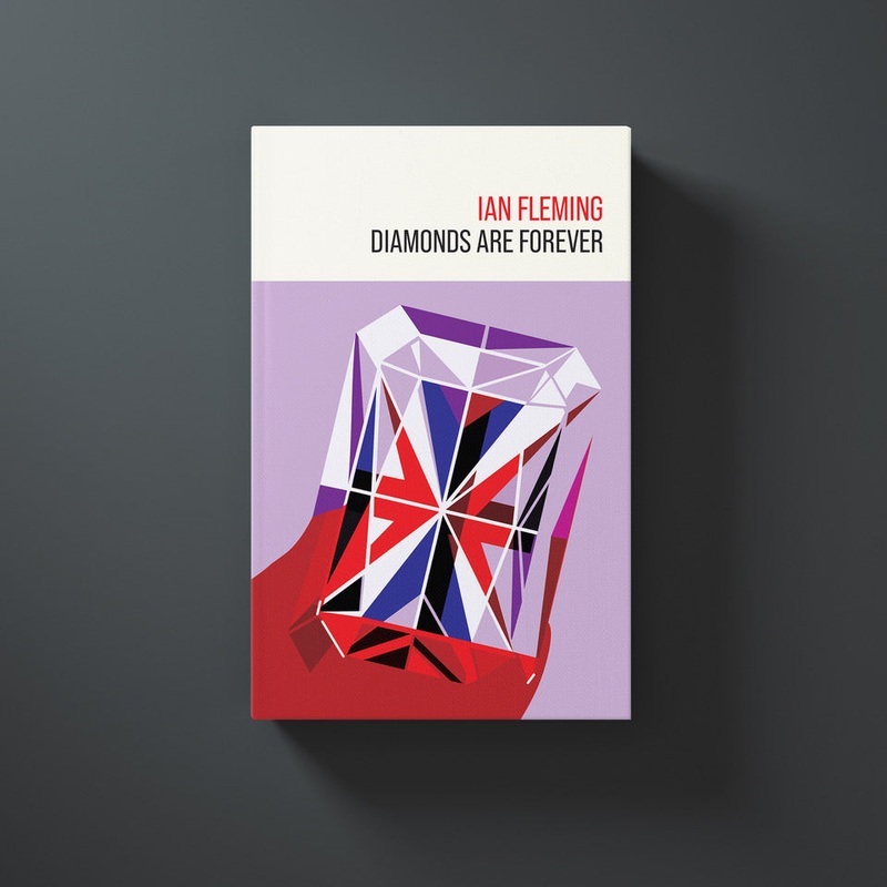 James Bond Diamonds Are Forever Hardback Book – By Ian Fleming