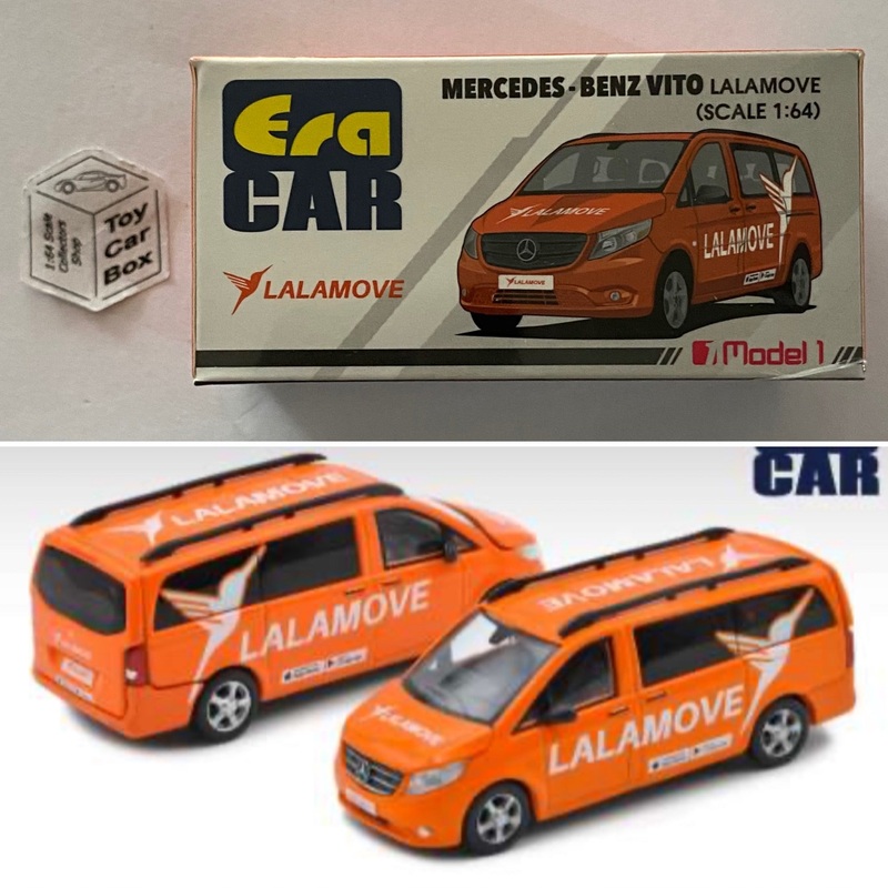 ERA CAR – Mercedes Benz Vito (1:64 – LaLaMove (Orange) – Boxed) K00g