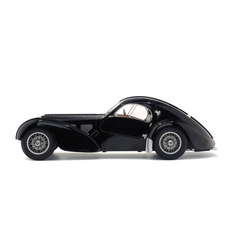 Solido – Bugatti Atlantic Type 57 SC (Black) 1:18 Scale Model Car