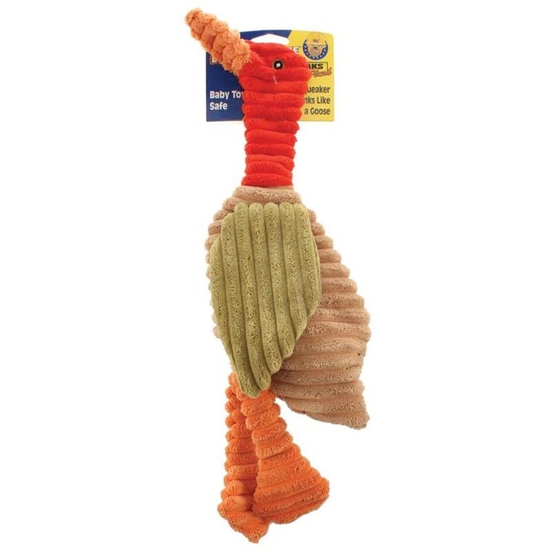 Tuff Squeaks Unstuffed Goose Dog Toy 20550