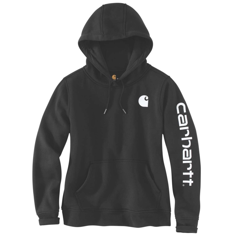 Women’s Graphic Logo Hoodie 102791 Black X-Small