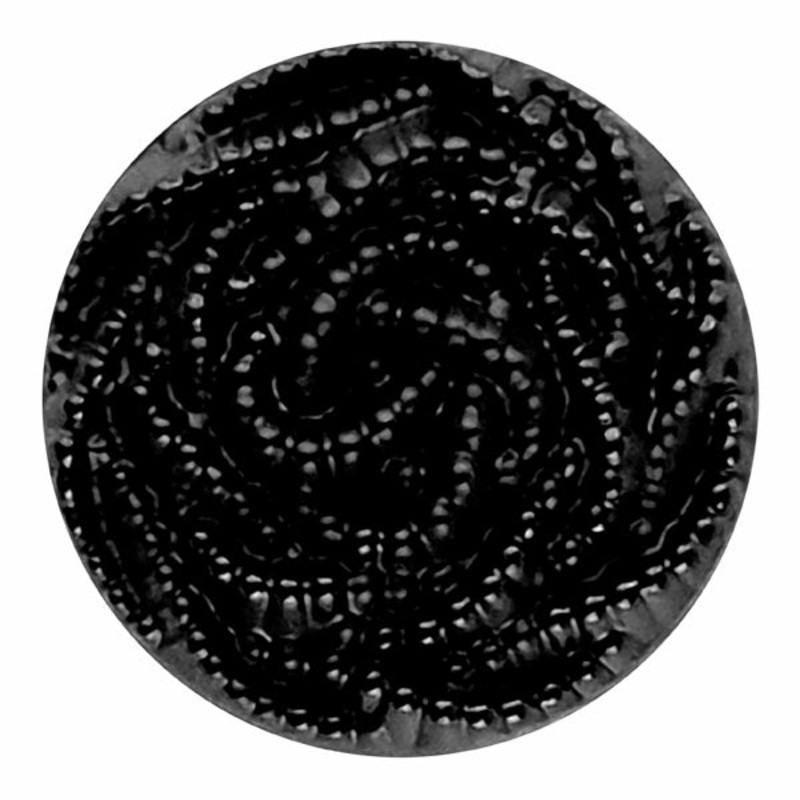 Black Beaded Knot Buttons 5/8 Inch – 1 button