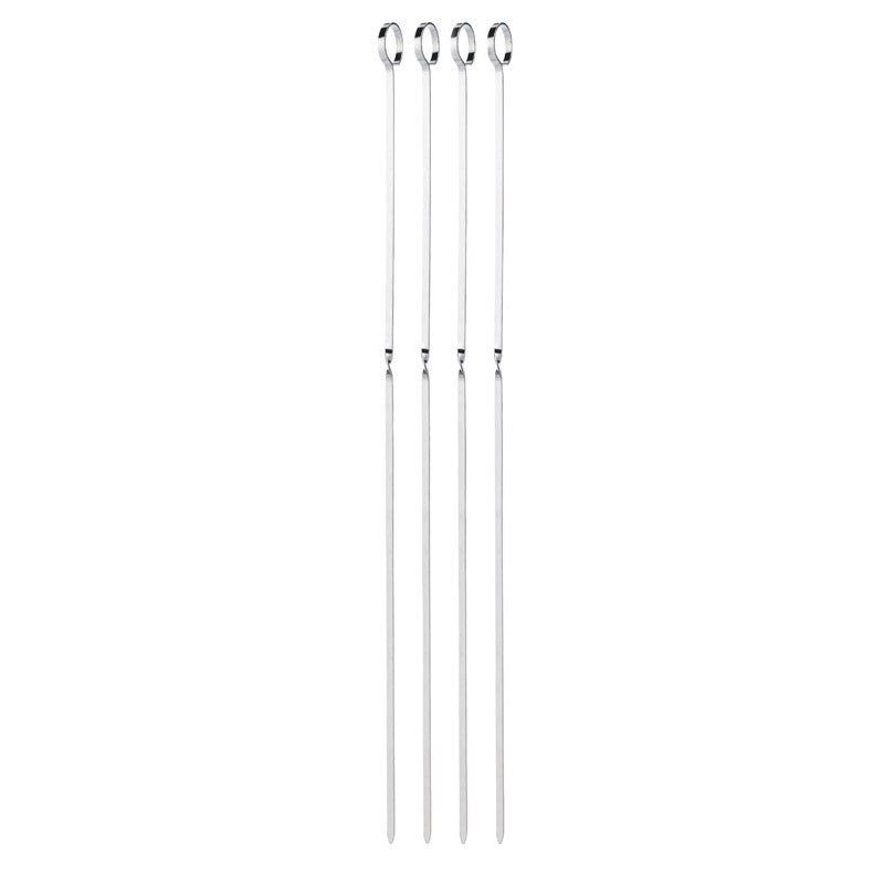 Stainless Steel BBQ Skewers Set of 4 D500-4131