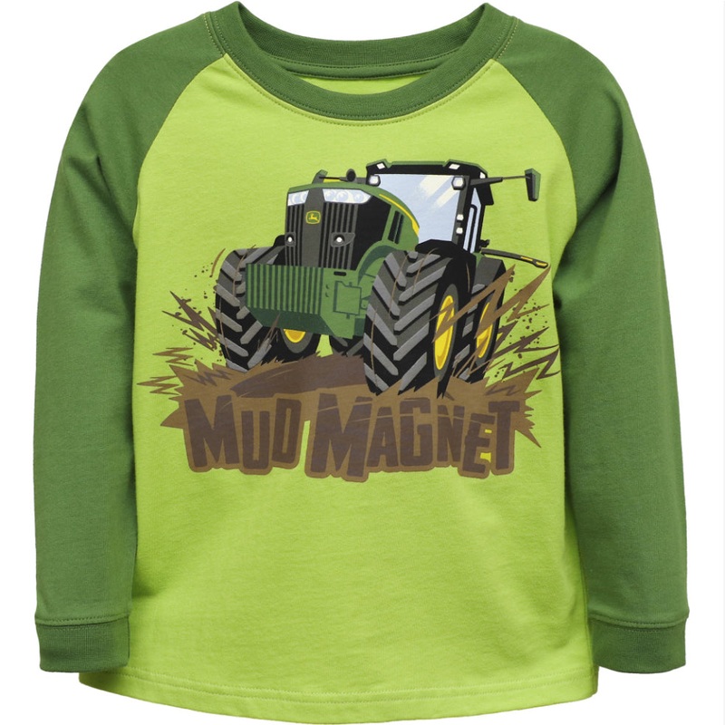 Boys’ Long-Sleeve Mud Magnet Tee J4T133GT 2T