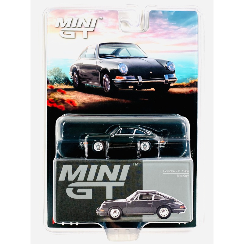 Mini GT Mijo Exclusive Porsche 911 1964 Slate Grey #717