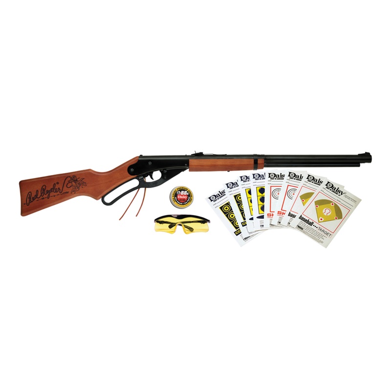 Red Ryder Shooting Kit 0.177 Caliber 9949 Wood Brown