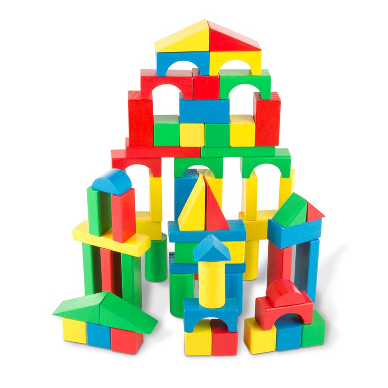 Wood Blocks Set 100-pieces 481