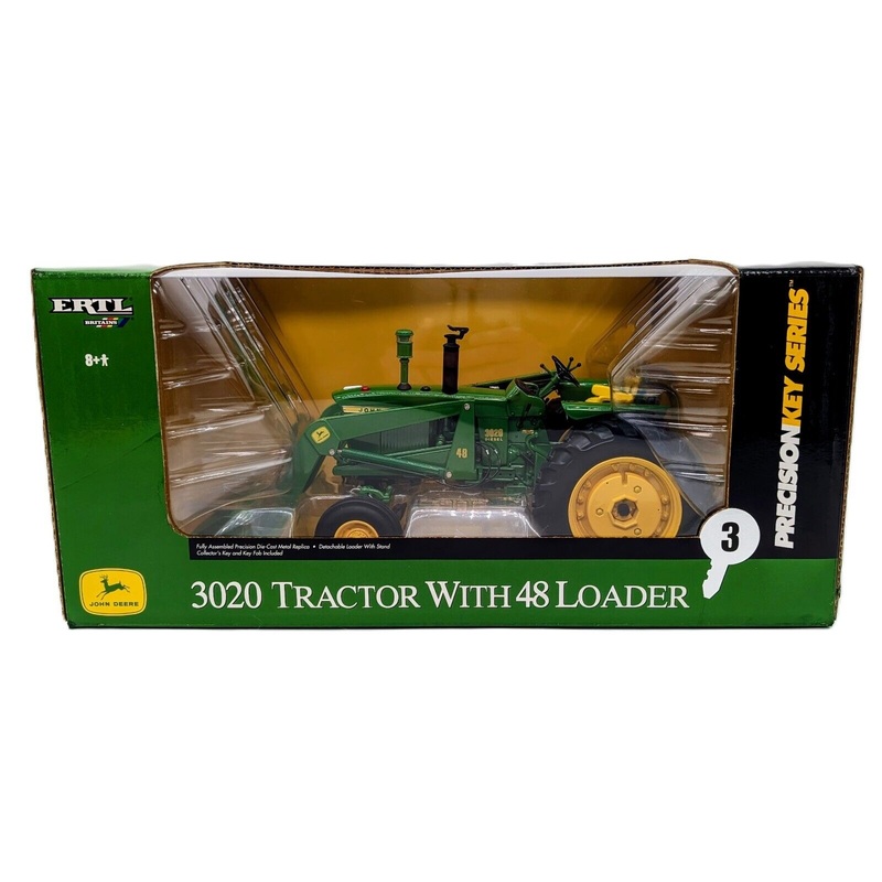 1/16 John Deere 3020 Tractor With #48 Loader Precision Key Series #3