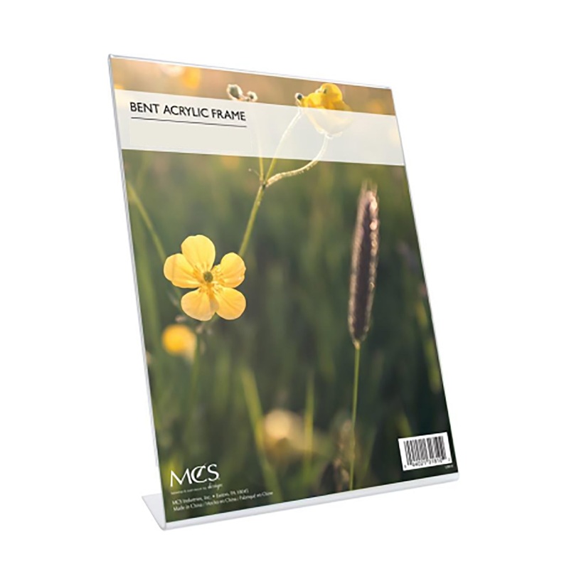 Vertical Bent Acrylic Frame 31 2.25 X 3.25