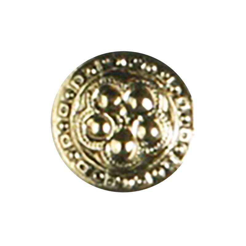Antique Gold Button DB-1899, 1900 18 mm, 11/16 inch