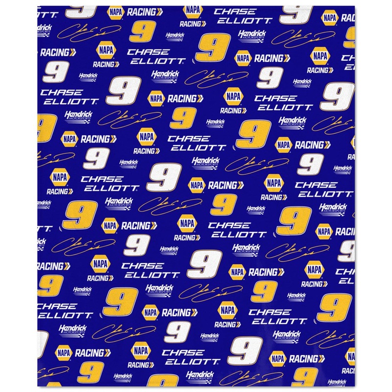 Chase Elliott NAPA Racing #9 Ultra Soft Fleece 50×60 Blanket
