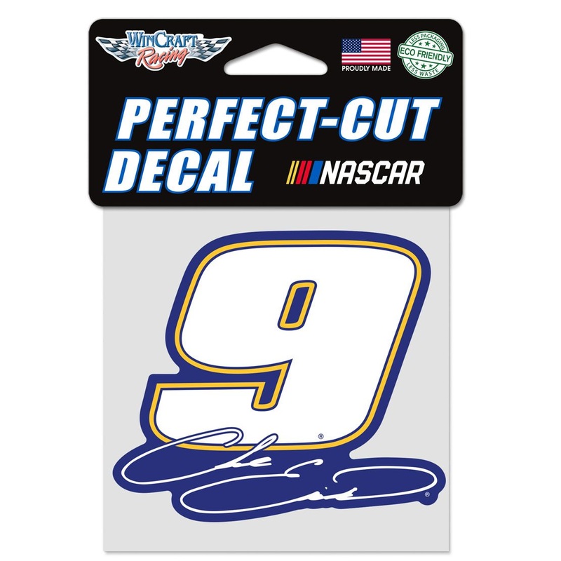 Chase Elliott Perfect Cut #9 Decal 4×4 Inch