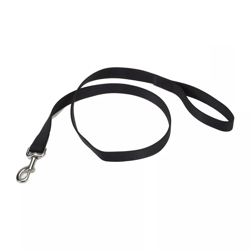 Single-Ply Dog Leash Black 5/8″ x 6 ft.