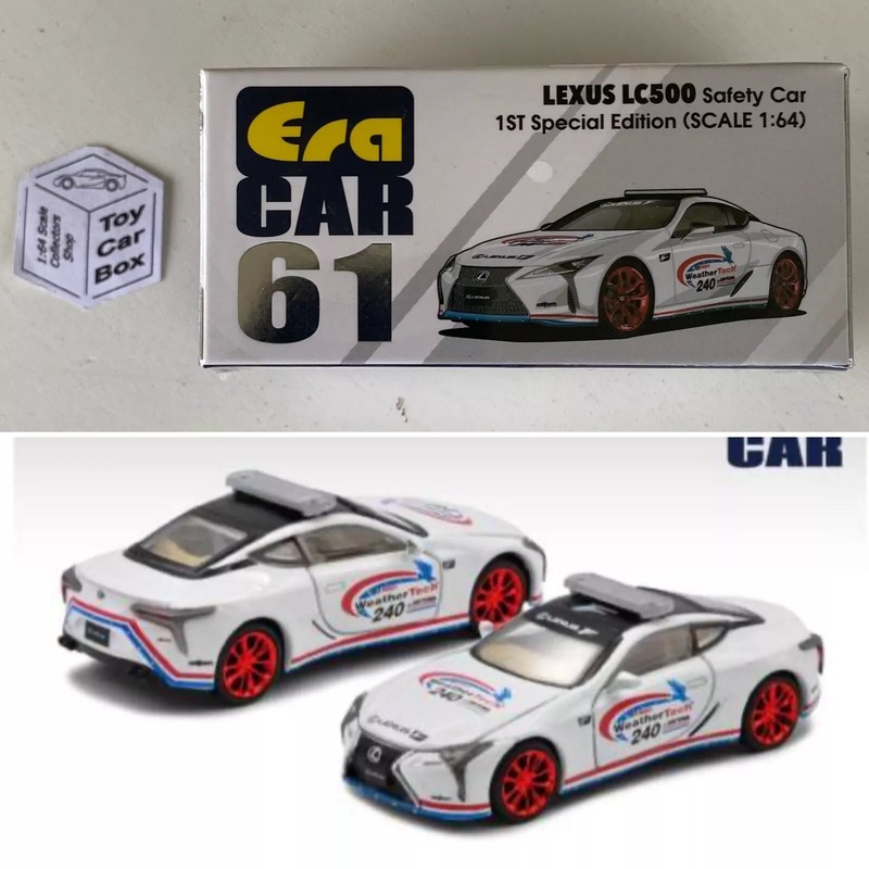 ERA CAR #61 – Lexus LC500 Safety Car (1:64 Scale – Special Edition – Boxed) H93g