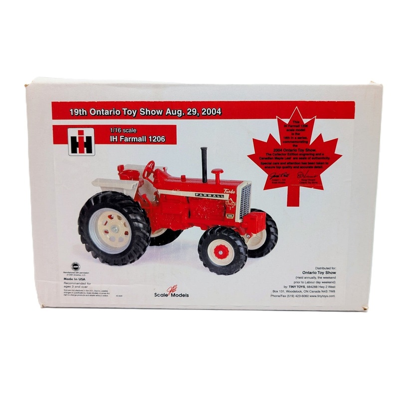 1/16 International Harvester Farmall 1206 Tractor With Front Wheel Assist, 2004