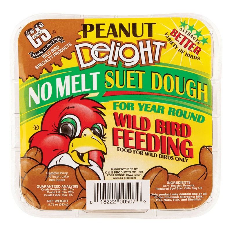 Peanut Delight No-Melt Suet Cake CS12507