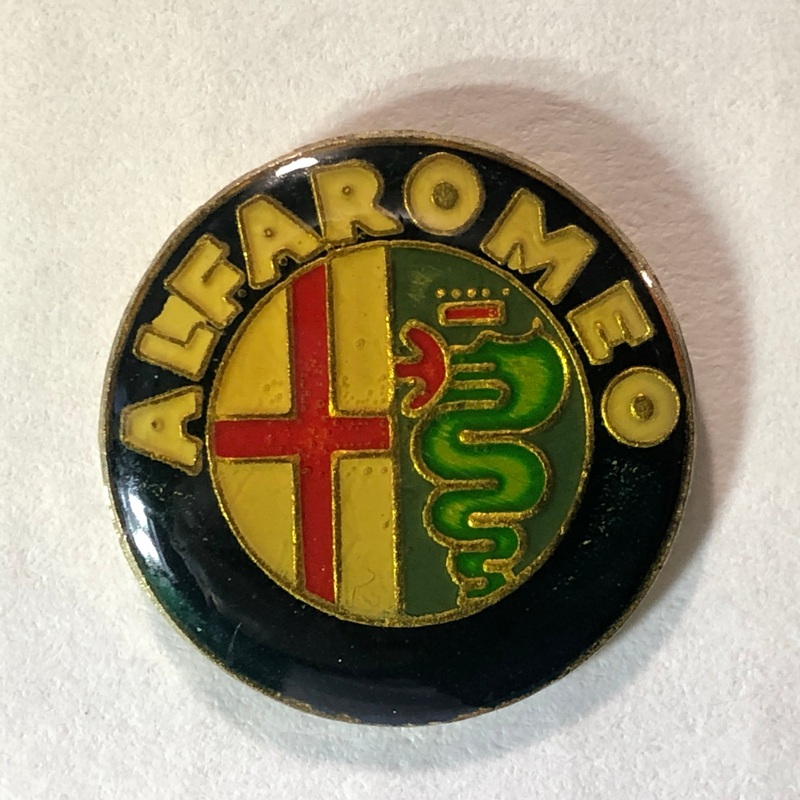 Alfa Romeo Vintage Lapel Pin