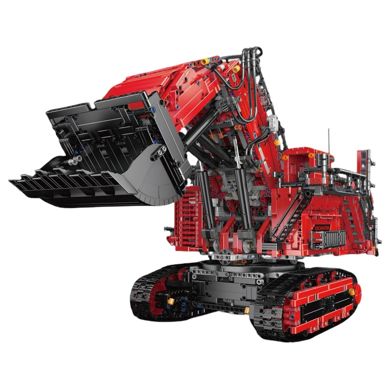 Remote Controlled Heavy Duty Excavator | 4768pcs Red