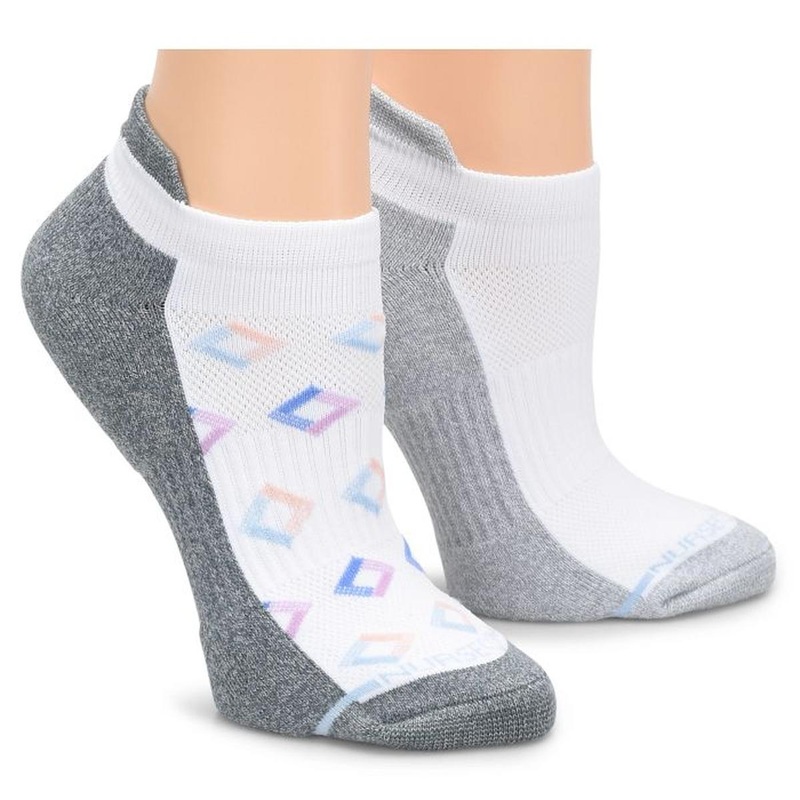 Women’s Compression Ankle Socks 2-pair Pack Blue