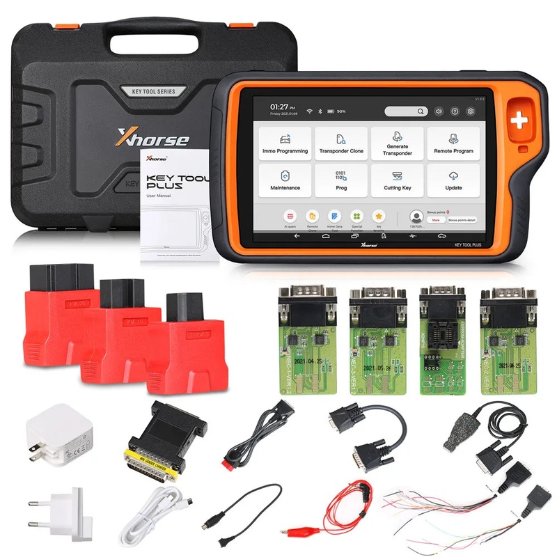 Xhorse VVDI Key Tool Plus Pad Full Auto Key Programmer Advanced Version for Benz/BMW/AUDI All in 1 One Year Free Token Russian Federation