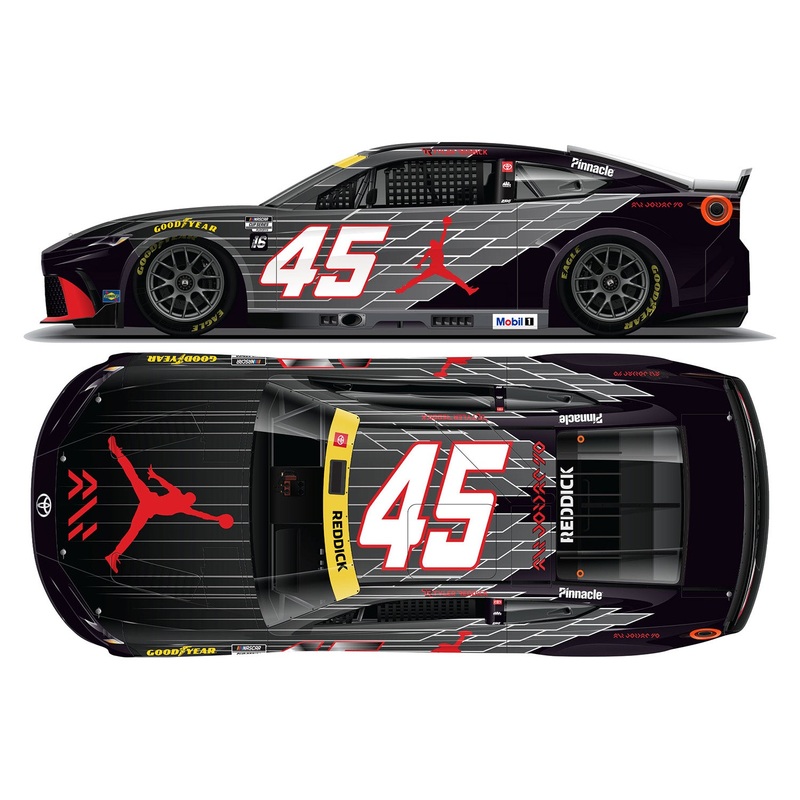 Tyler Reddick Jordan Brand AJ40 (Air Jordan 40) 1:64 Standard Chassis 2025 Diecast Car Preorder – Currently Projected April